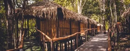 Amazon Tupana - acesso aos quartos