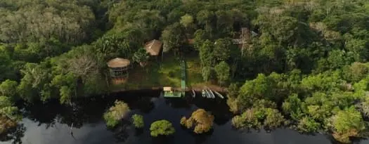 Amazon Tupana - vista aérea