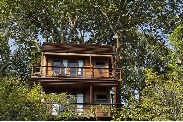 Chalé Casa da Árvore ou Família - vista