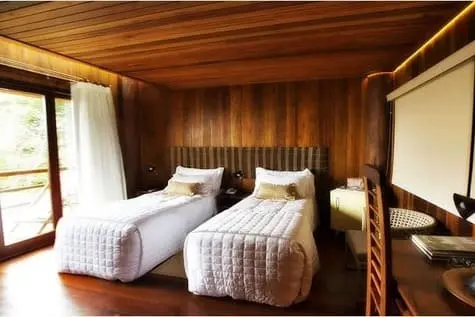 Mirante do Gavião - Chalé Casa da Árvore ou Família - quarto